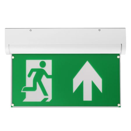 Bright Source 4-in-1 LED Emergency Sign c/w Up Arrow [243182]